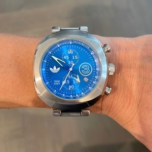 Adidas stainless steel watch